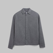 Shop Concealed Press-Stud Jacket – Charcoal for Men Online -  Dockland - men's jackets and coats 2026
