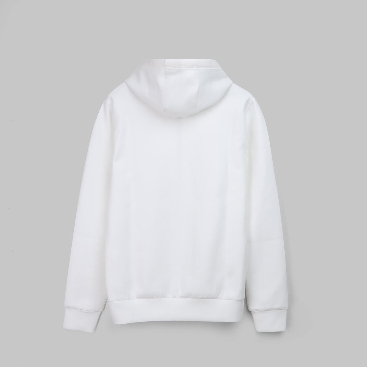 PREMIUM ZIP-THROUGH HOODIE  - OFF WHITE