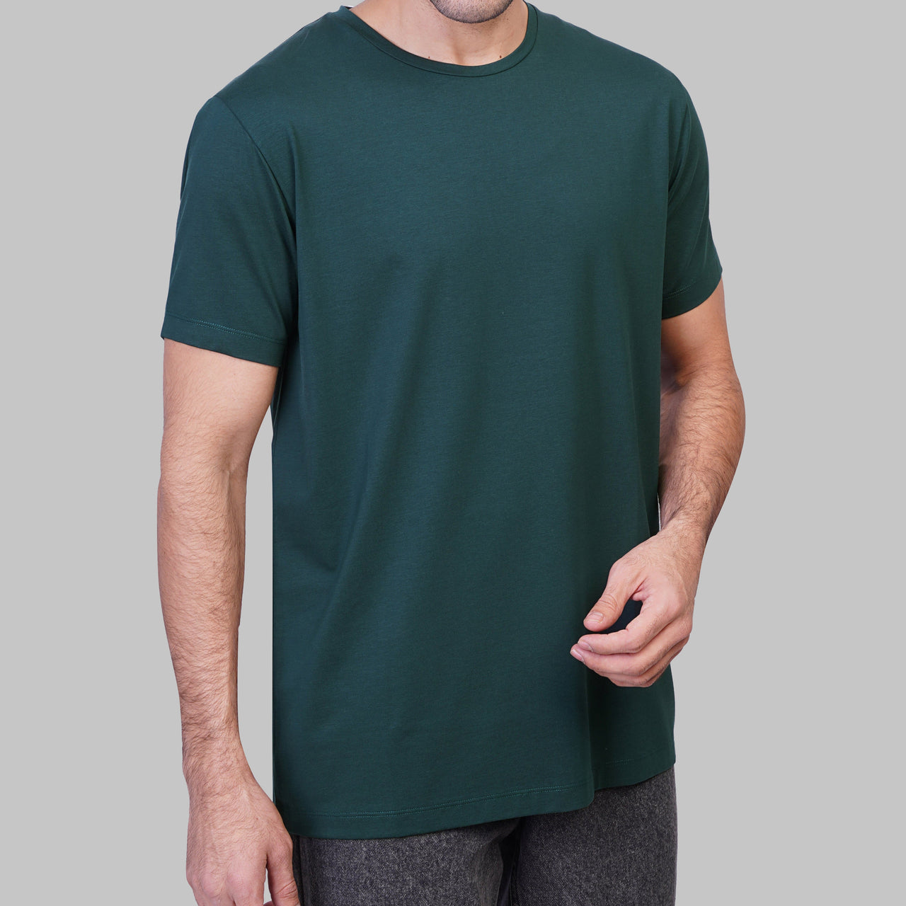 Premium Round-Neck Tshirt  - GINZARY