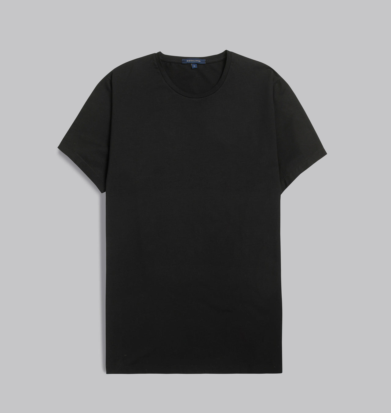 Premium Round-Neck Tshirt  - BLACK - Dockland