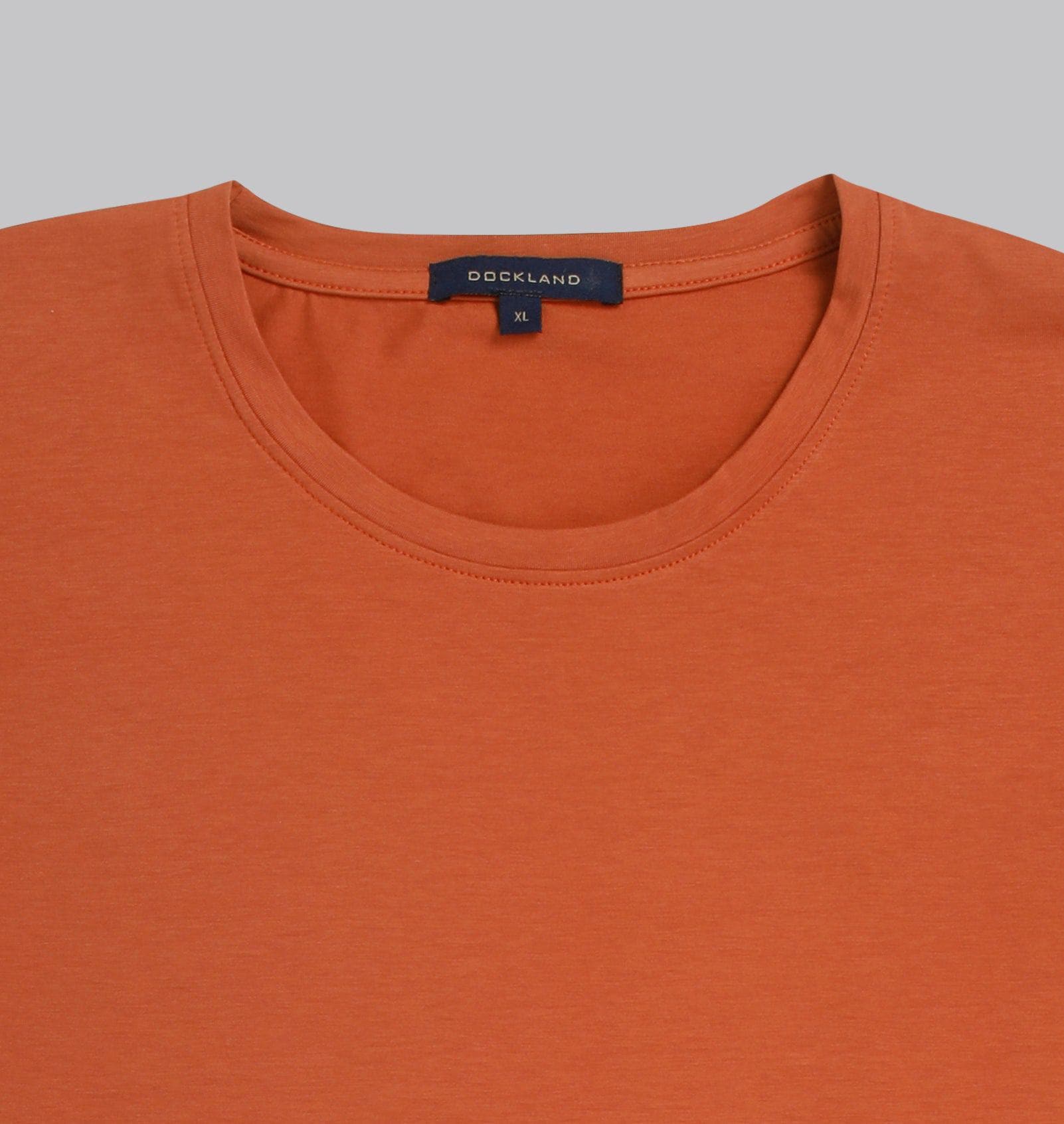Premium Round-Neck Tshirt  - COPPER - Dockland