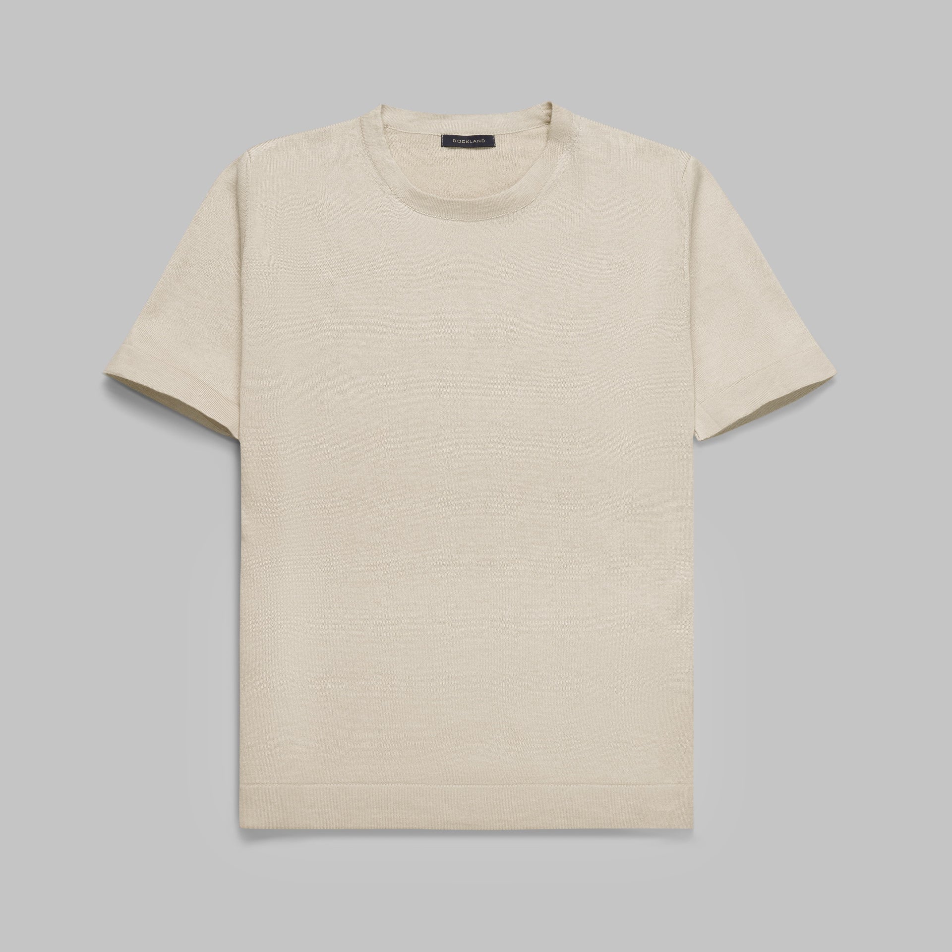 shop men's knit t-shirt for summer 2026 by dockland - تسوق تيشرت نيت رجالي صيفي 2026 من دوكلاند