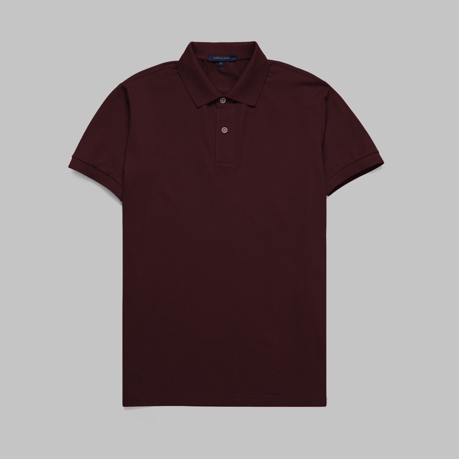 Shop Premium Soft Polo Shirt for Men BURGUNDY in summer 2026 by Dockland - تسوق تيشرت بولو رجالي بريميوم  صيفي 2026  بورجوندي من دوكلاند - ملابس رجالي كاجوال صيفي