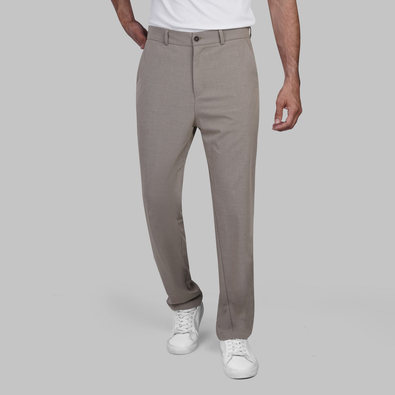 Shop Smart-Casual Trousers for mens online for Summer 2026 by dockland - تسوق بنطلون رجالي كاجوال لصيف 2026 من دوكلاند مصر للملابس الرجالي