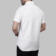 Shop Men's Short Sleeve off white Oxford Shirt for Summer 2026 by Dockland - تسوق قميص أكسفورد رجالي اوف وايت صيفي نص كم 2026 من دوكلاند أونلاين في مصر