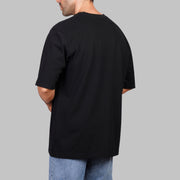 Oversized Cotton Statement T-Shirt - Dockland