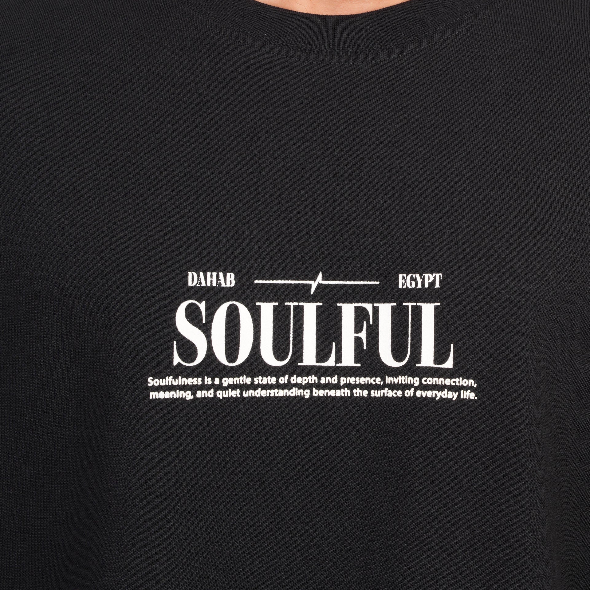 Oversized Cotton Statement T-Shirt - Dockland
