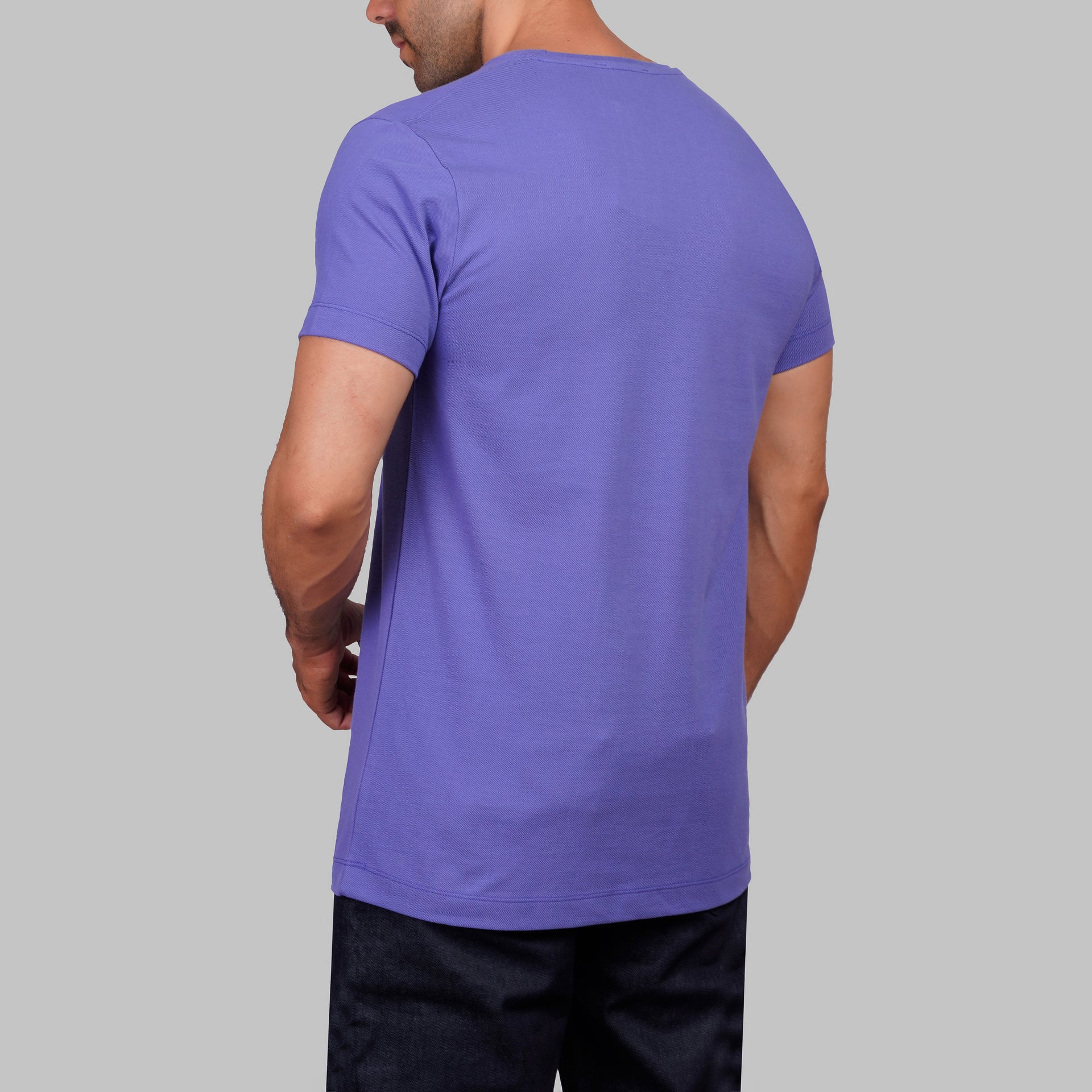 Slim Fit Cotton T-Shirt with Print Detail - Dockland