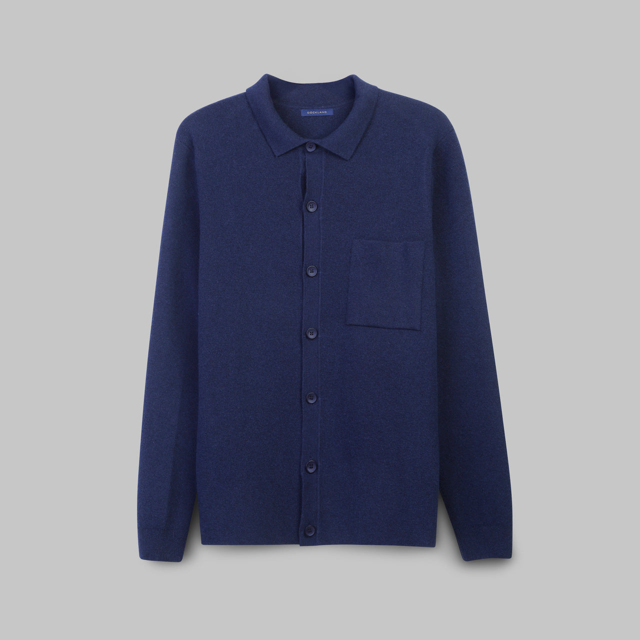 BUTTON-UP CARDIGAN - NAVY