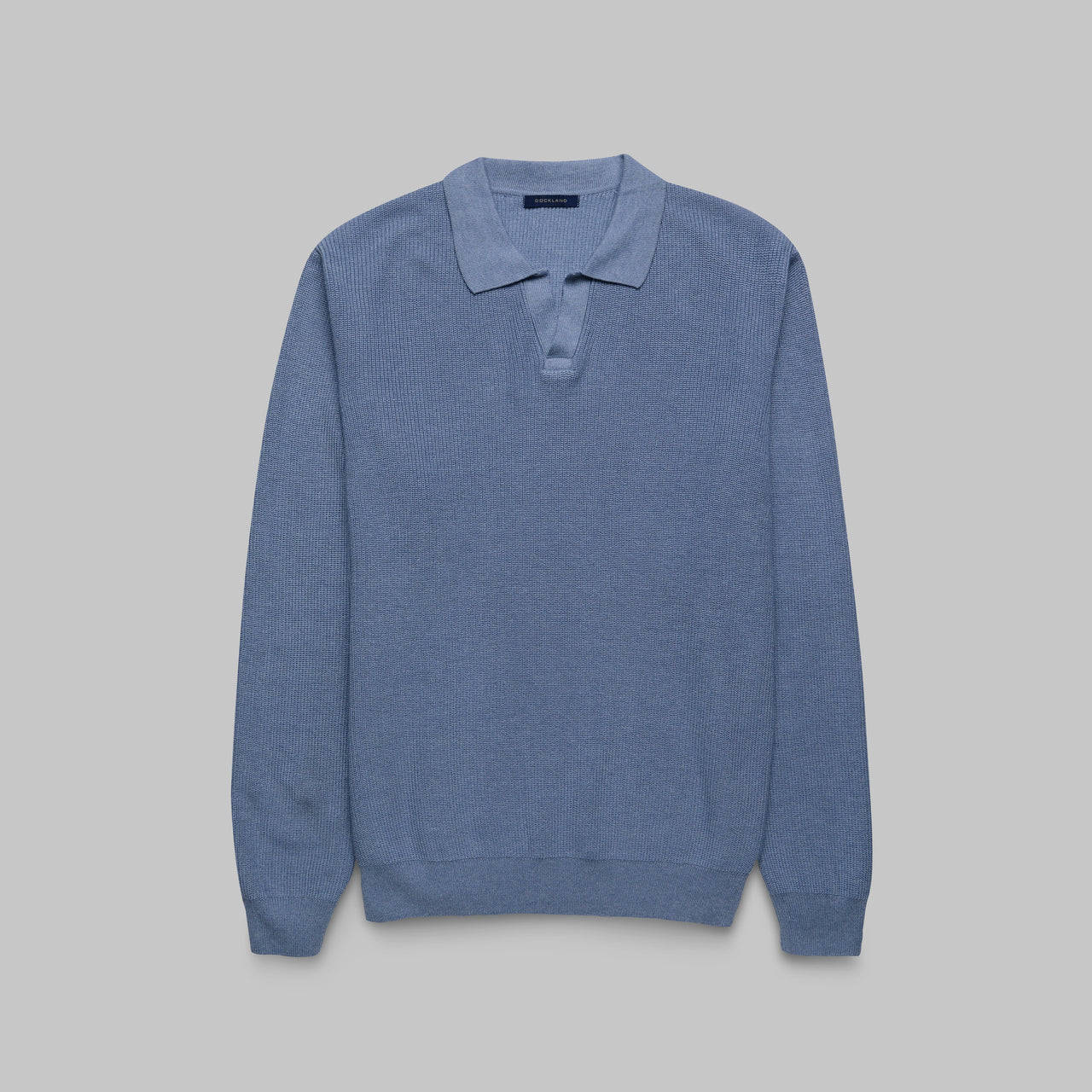 SOFT V-NECK SWEATER - DARK BLUE