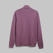 PREMIUM QUARTER ZIP SWEATSHIRT  - BURGUNDY - Dockland