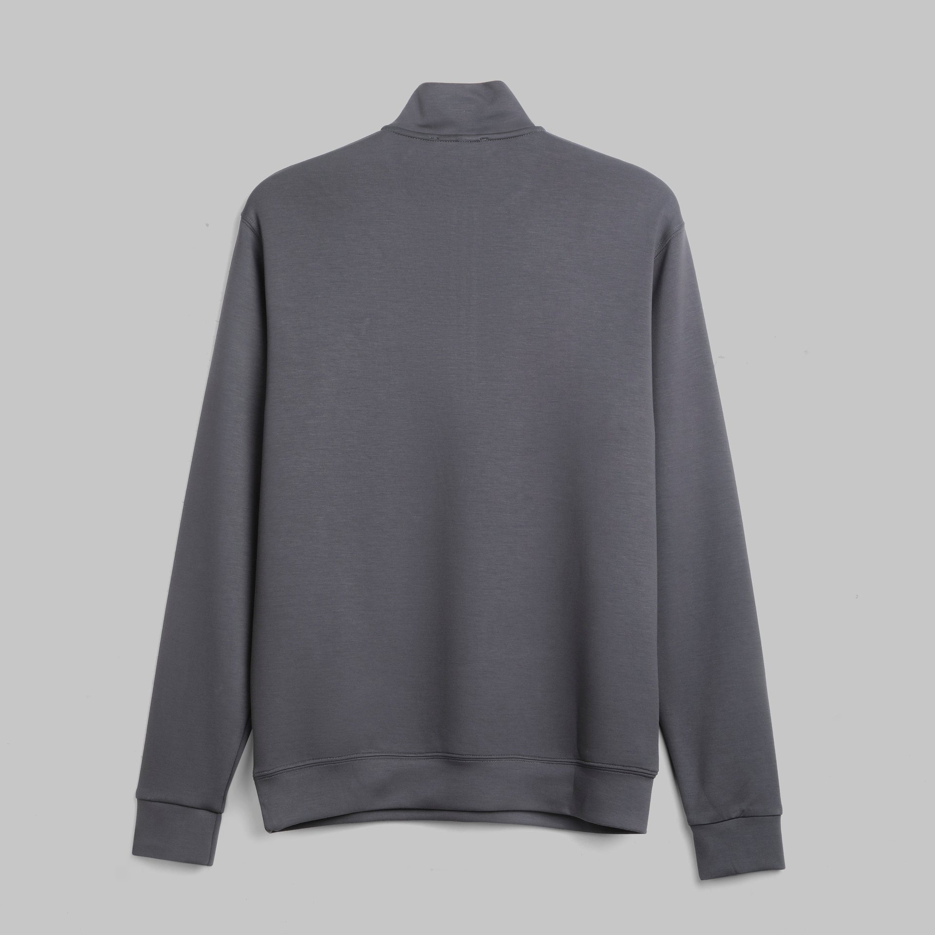 PREMIUM QUARTER ZIP SWEATSHIRT  - DARK GREY - Dockland