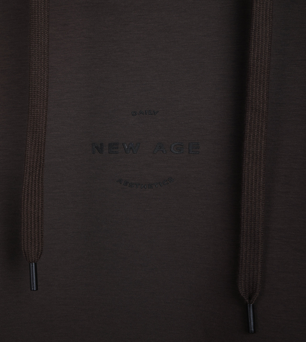 PREMIUM RAPPER EMBROIDERED HOODIE – BROWN - Dockland