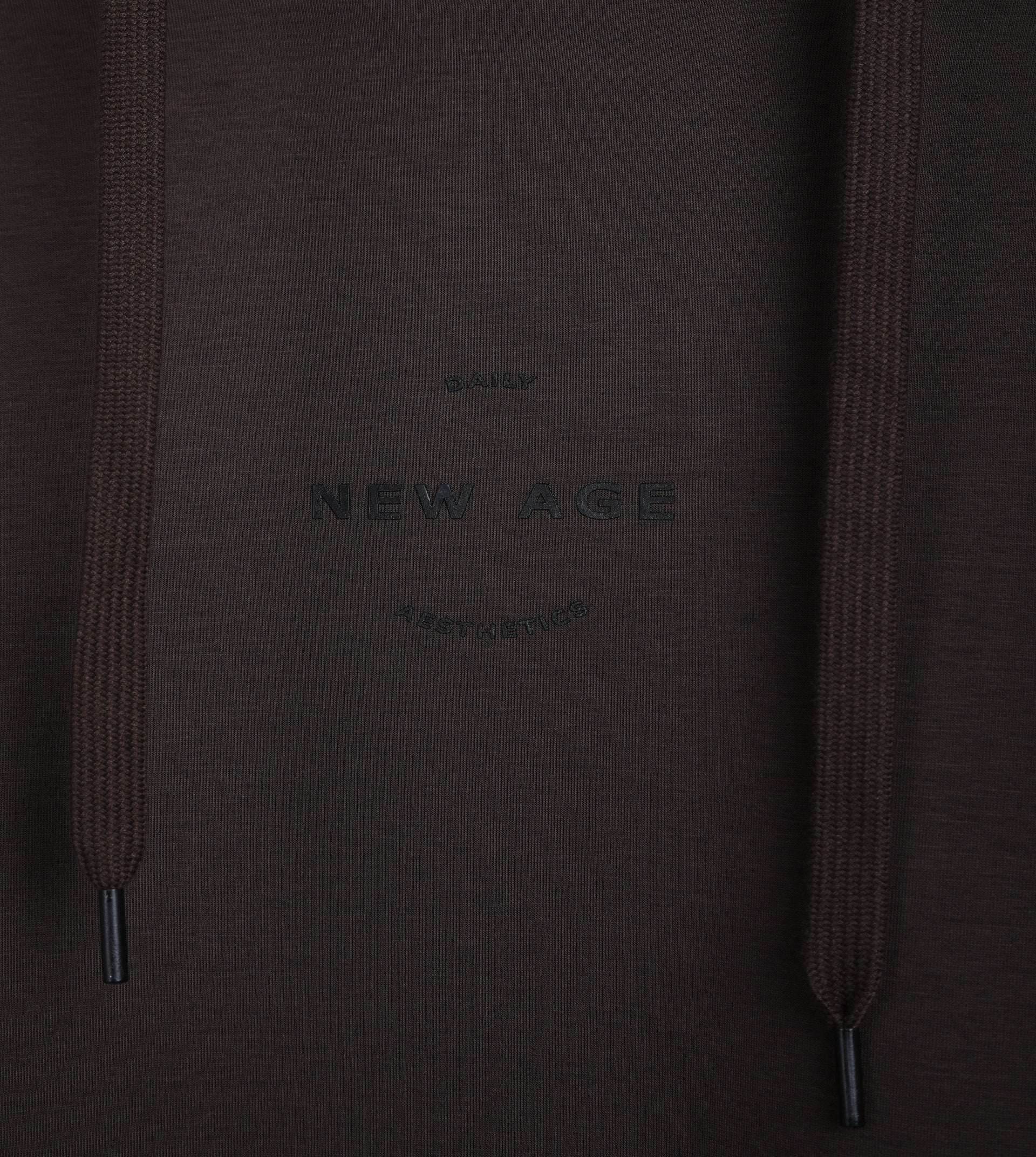 PREMIUM RAPPER EMBROIDERED HOODIE – BROWN - Dockland